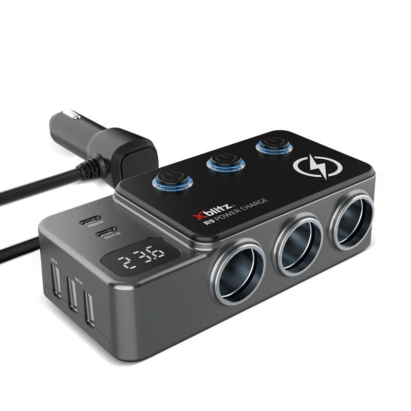 XBLITZ CAR SPLITTER XBLITZ R9 Elektronika i akcesoria/Akcesoria do zapalniczki samochodowej Your Sports Performance