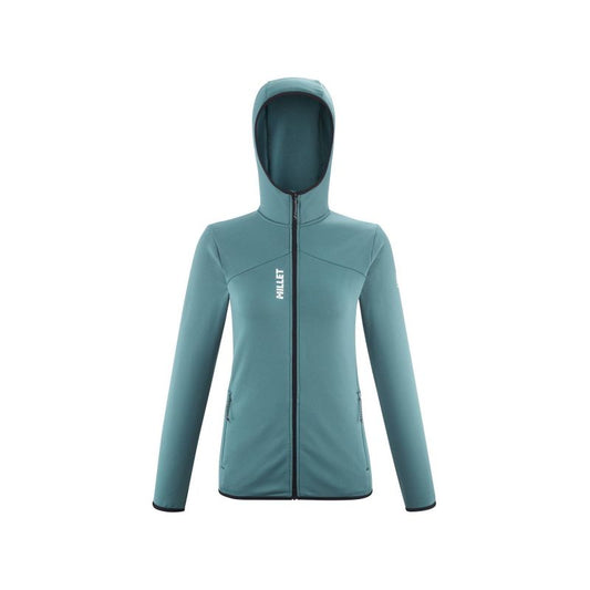 MILLET W Seneca Fleece Hoodie Jacket Green Import z PMSport Your Sports Performance