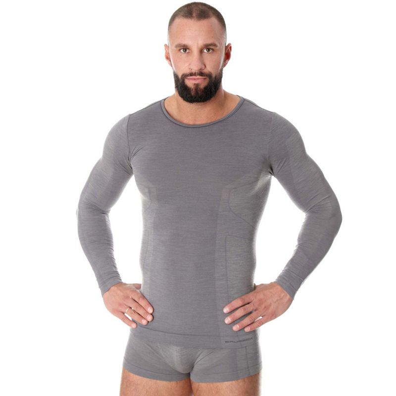 Brubeck Comfort Wool M LS11600 Thermoactive T-shirt Clothing/Training Your Sports Performance