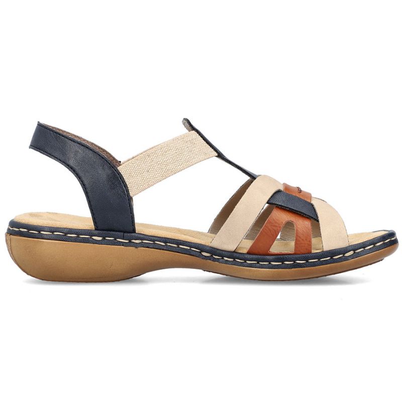 Comfortable Rieker W RKR662 multicolor sandals Footwear/Lifestyle/Rieker Your Sports Performance