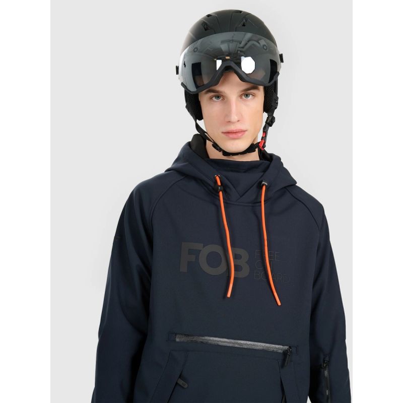 Men's 4F 4FRAW25TSOFM509-20S windproof softshell snowboard jacket with 5000 membrane *Kategoria tymczasowa Your Sports Performance