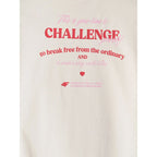 Oversized T-shirt with print for girls 4F 4FJRAW25TTSHF3187-11S *Kategoria tymczasowa Your Sports Performance