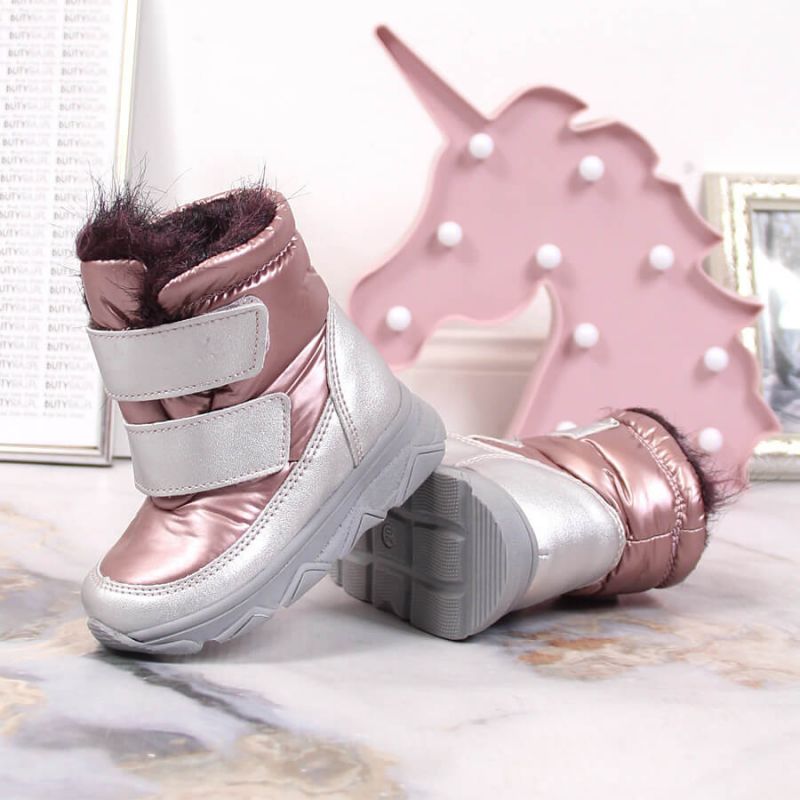 Waterproof snow boots with velcro membrane Kornecki Jr KOR6895B Footwear/Outdoor/Kornecki Your Sports Performance