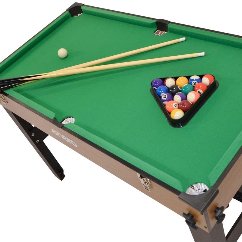 3-in-1 WOODEN TABLE FOR FOOTBALL, BILLIARDS, AIR HOOKUP 121x61x81CM Accessories Your Sports Performance