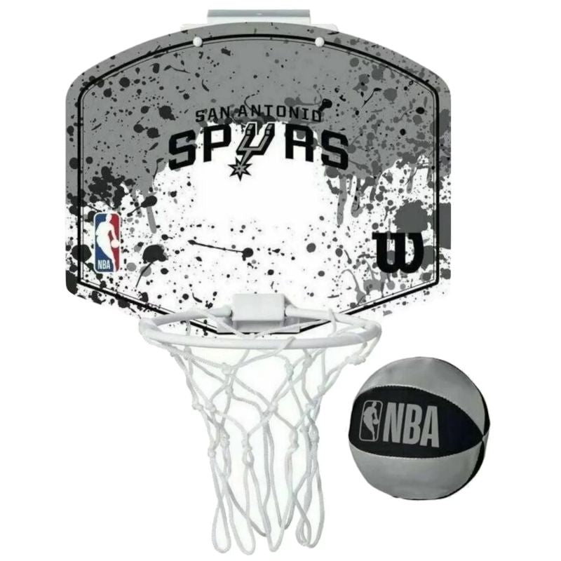 Basketball backboard Wilson NBA Team San Antonio Spurs Mini Hoop WTBA1302SAN Accessories/Sports facilities equipment Your Sports Performance