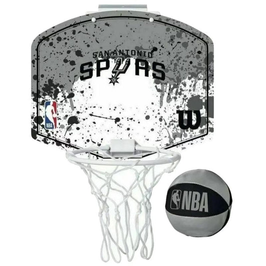 Basketball backboard Wilson NBA Team San Antonio Spurs Mini Hoop WTBA1302SAN Accessories/Sports facilities equipment Your Sports Performance