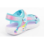 Skechers Unicorn Dreams children's shoes sandals for girls led