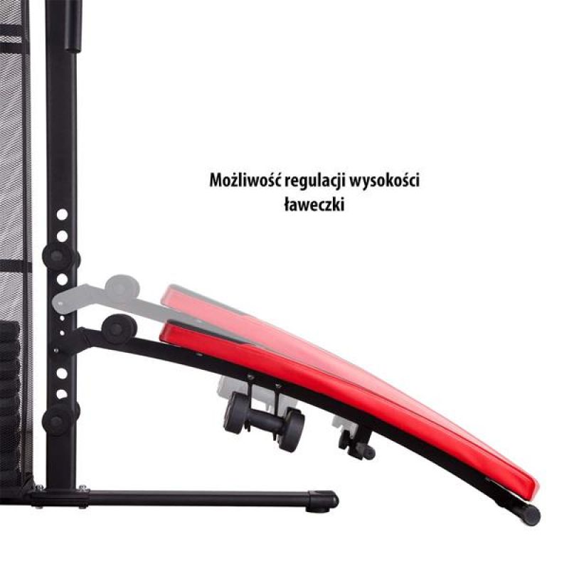 Atlas with bench HMS Titan 12 150 LBS Accessories/Training equipment/Sprzęt siłowy/Atlasy Your Sports Performance