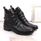 Insulated flat-heeled ankle boots Jezzi W JEZ412A, black Footwear/Outdoor/Jezzi Your Sports Performance