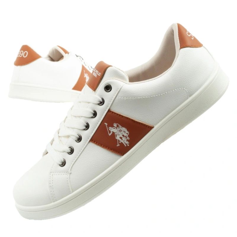 US Polo Assn. shoes sneakers men's fashionable white comfortable Your Sports Performance