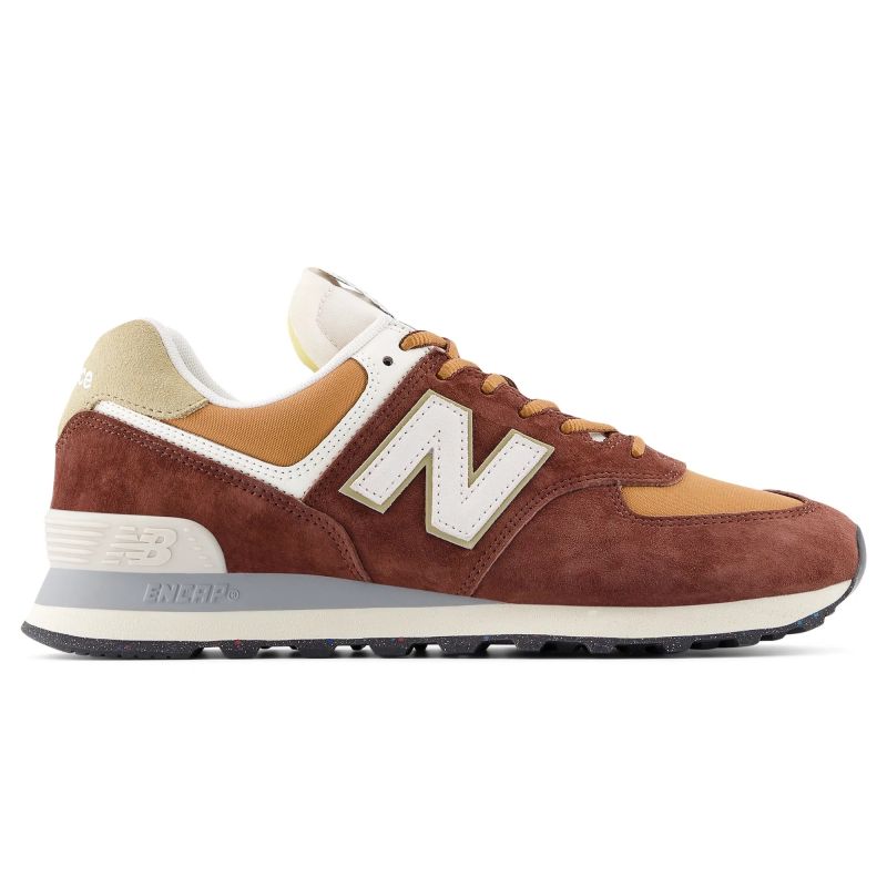 New Balance U574 lifestyle brown unisex sneakers (U574MRR) New Balance