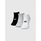 Men's casual ankle socks (SET OF 3) 4F 4FWMM00USOCM442-94S 4f