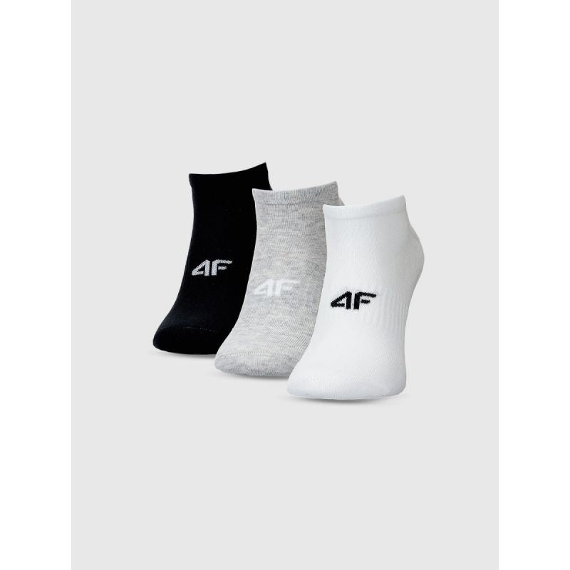 Men's casual ankle socks (SET OF 3) 4F 4FWMM00USOCM442-94S 4f
