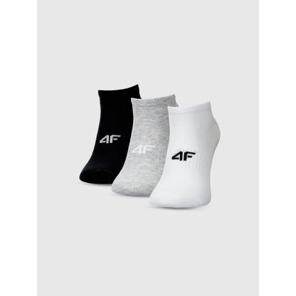 Men's casual ankle socks (SET OF 3) 4F 4FWMM00USOCM442-94S 4f