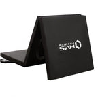 Folding gymnastics mattress black 1800x600x500mm HMS MGS02 In preparation Your Sports Performance