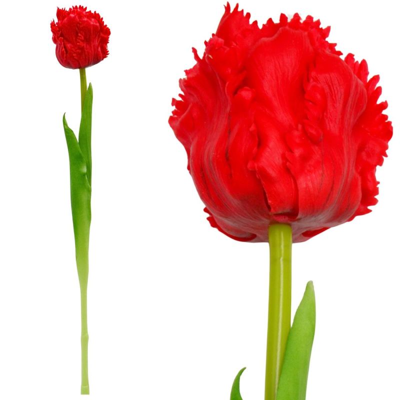 RED TULIP 38CM LIFE-LIKE SPRING DECORATION Home and Garden/Equipment Your Sports Performance