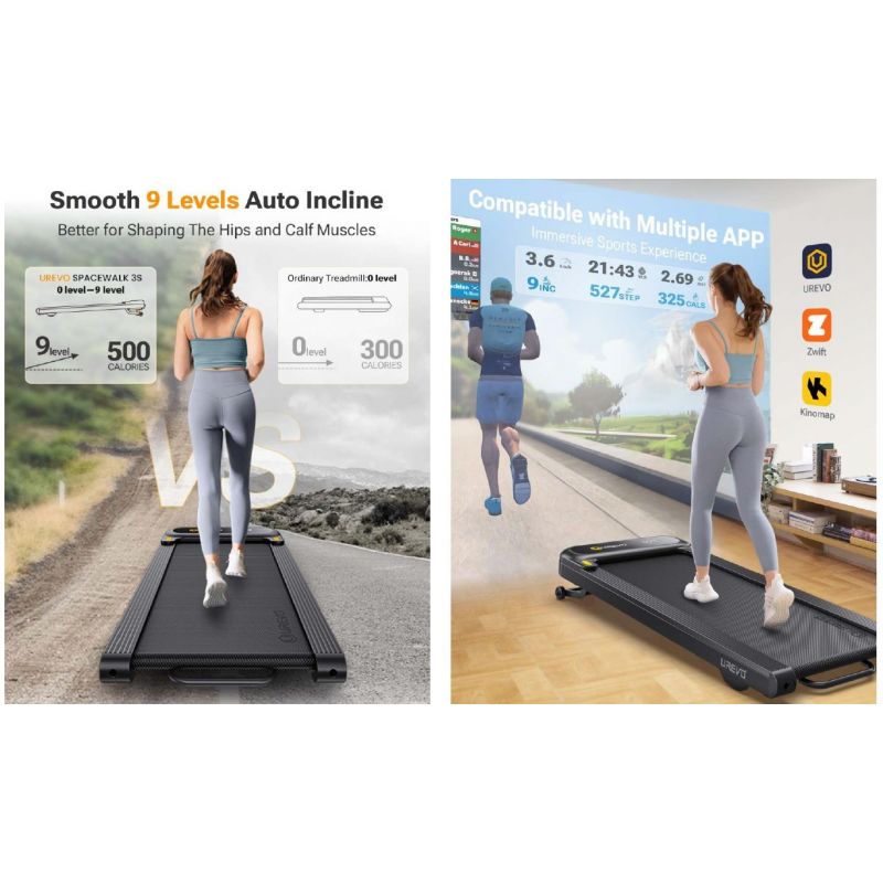 Urevo Spacewalk 3S treadmill In preparation Your Sports Performance