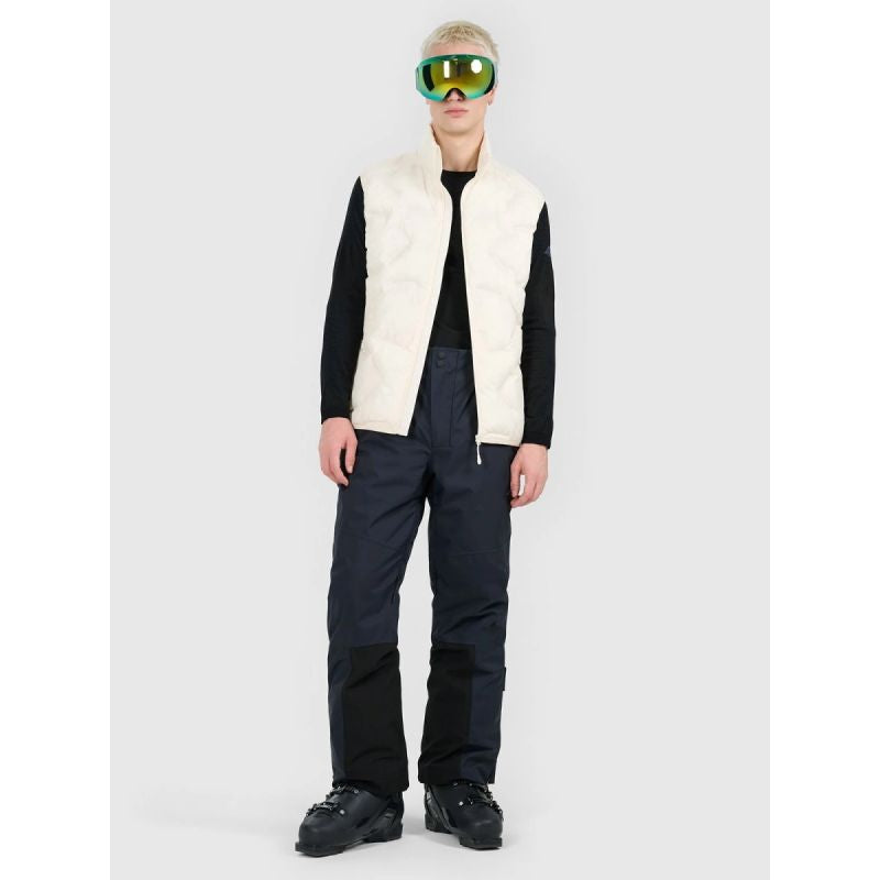 Men's down vest with Primaloft Thermoplume filling 4FWAW25TVJAM301-11S *Kategoria tymczasowa Your Sports Performance