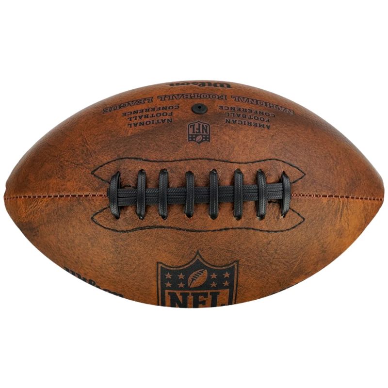 Wilson NFL Official Throwback 32 Team Logo Ball WTF1758XBNF32 Accessories/Balls/American Football Your Sports Performance