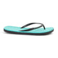 NEW BALANCE WOMEN`S PRO THONG FLOPS BLACK/TEAL NBW6076BTL