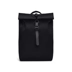 Rains Rolltop Rusksack Mesh Mini Black W3 13350 01 backpack Accessories/Plecaki/pozostałe plecaki Your Sports Performance