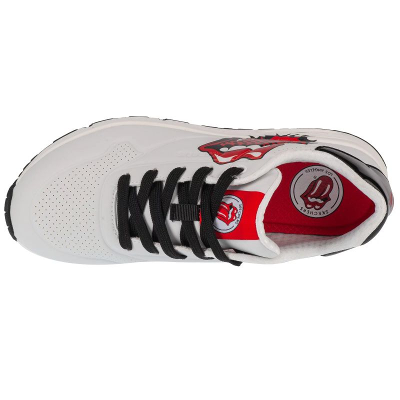 Skechers Uno-Rolling Stones Single 177965-WBK White 35.5 In preparation Your Sports Performance