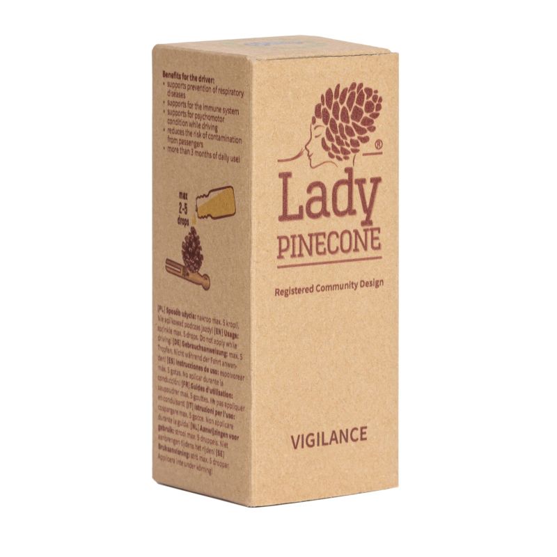 Pani Szyszka HORIZONTAL VIGILANCE Set 1 x Pani Szyszka + 1 blend of essential oils (LP-HORIZONTAL-VIGILANCE) In preparation Your Sports Performance
