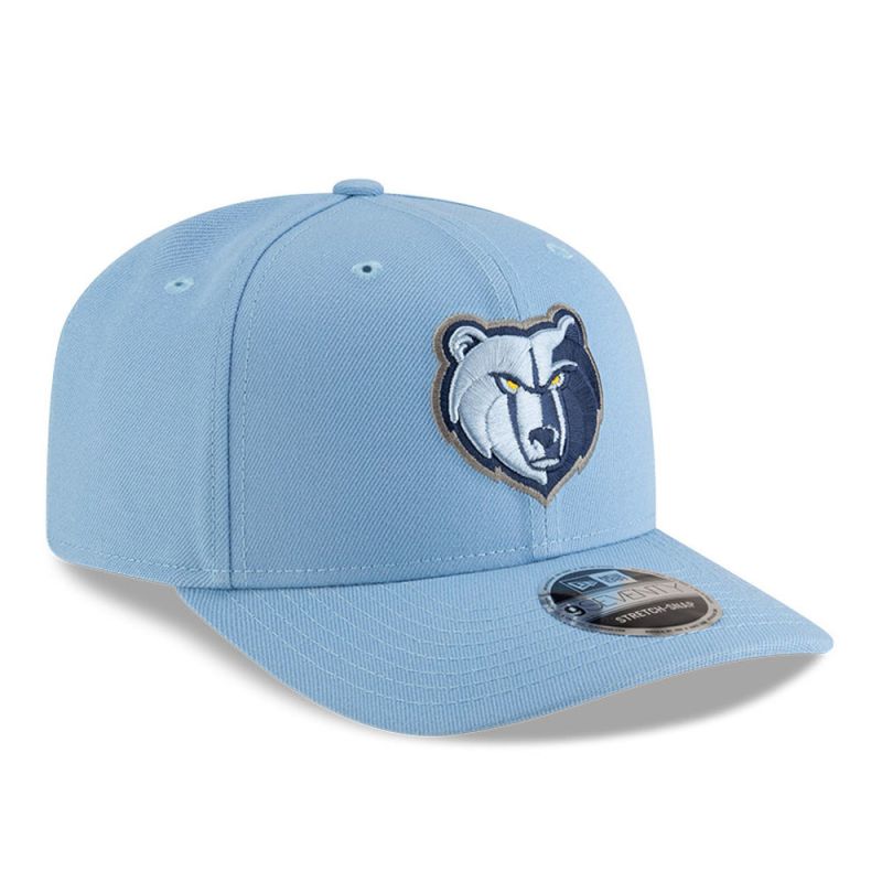 New Era 9SEVENTY Memphis Grizzlies NBA Team Blue Stretch Snapback Cap - 60755453 Odzież/Czapki/Czapki z daszkiem Your Sports Performance