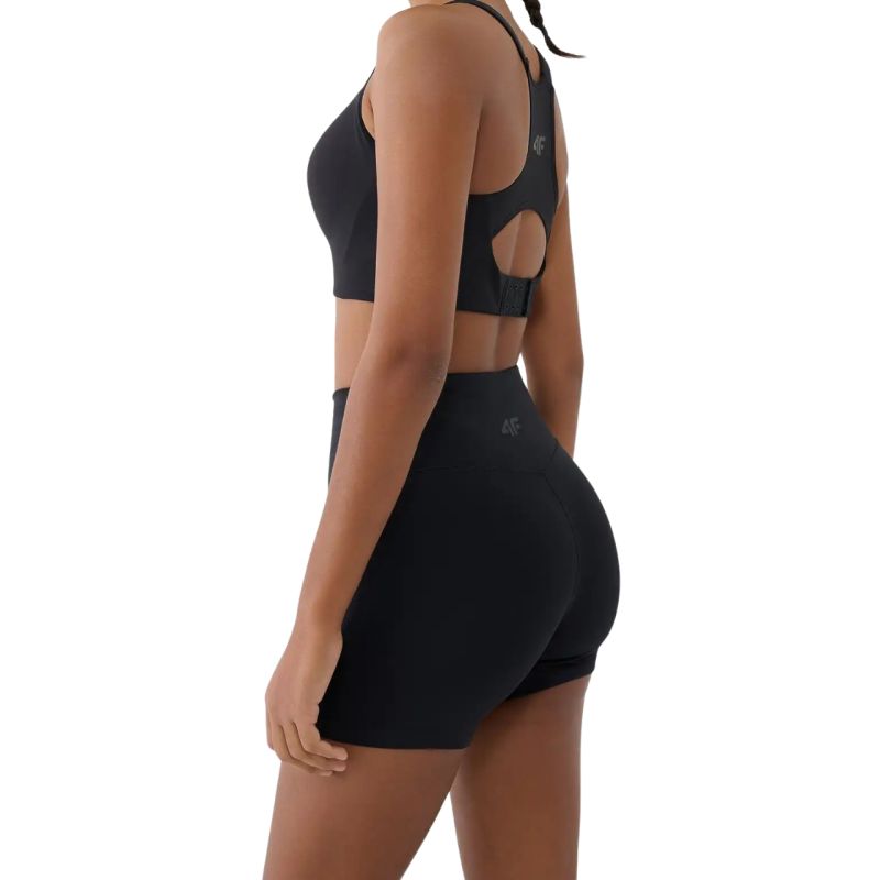 Women's shorts 4F FNK F086 deep black 4FWSS26TFSTF086 20S