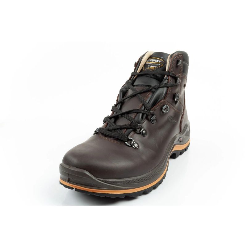 Grisport Marrone men's trekking shoes, leather, waterproof, ankle boots In preparation Your Sports Performance