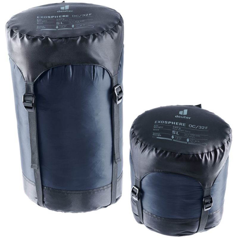 Deuter Exosphere 0C/32F Synthetic Sleeping Bag, Ink/Maple Kemping/Śpiwory Your Sports Performance
