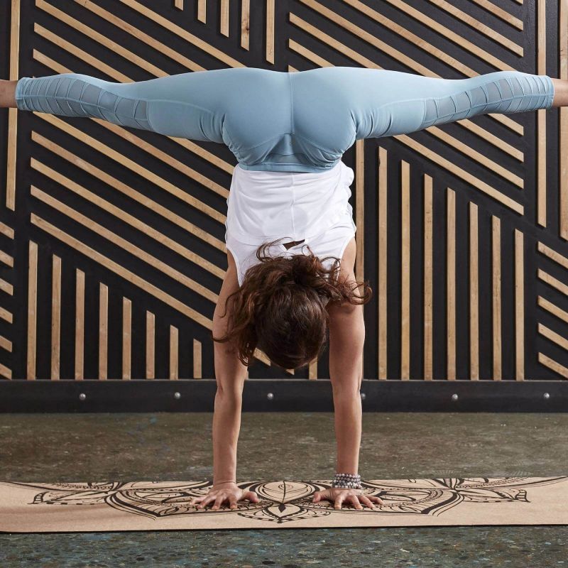 Yoga mat Gaiam Printed Cork Mandala 5 mm 63495 Accessories/Training equipment Your Sports Performance