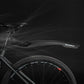 Rockbros DNB8001BK Mudguard with Red LED Light - Black In preparation Your Sports Performance