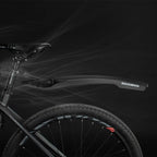Rockbros DNB8001BK Mudguard with Red LED Light - Black In preparation Your Sports Performance