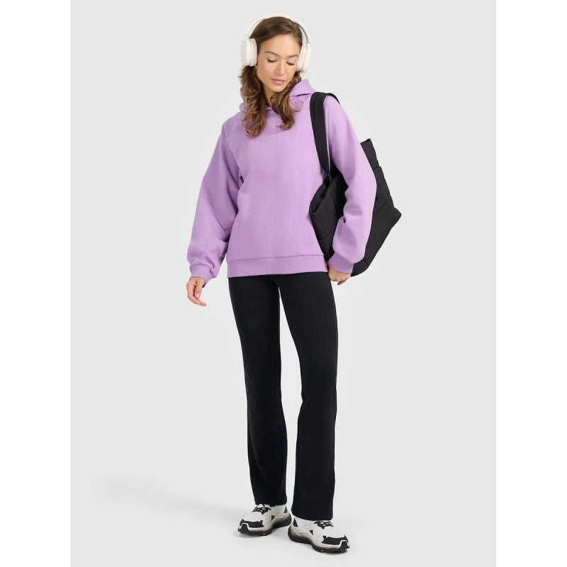 Women's sweatshirt with hood, open, 4F 4FRAW25TSWSF2775-52S 4f