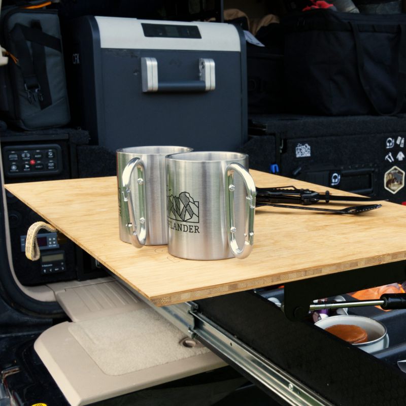 Offlander camping mug with a steel carabiner OFF_CACC_03 Accessories Your Sports Performance