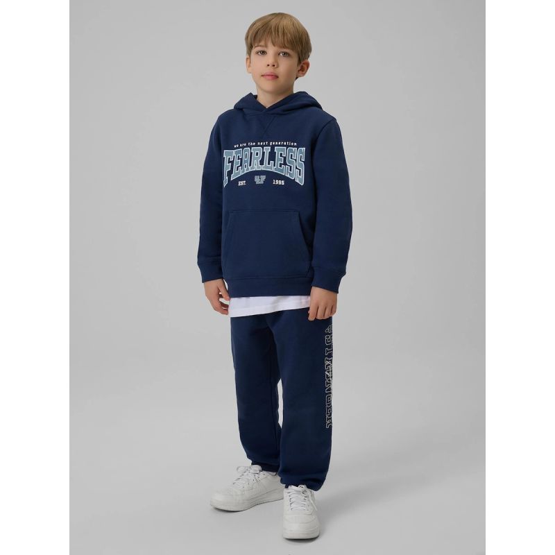 Boy's regular hooded sweatshirt 4F 4FJRSS26TSWSM2637-31S 4f
