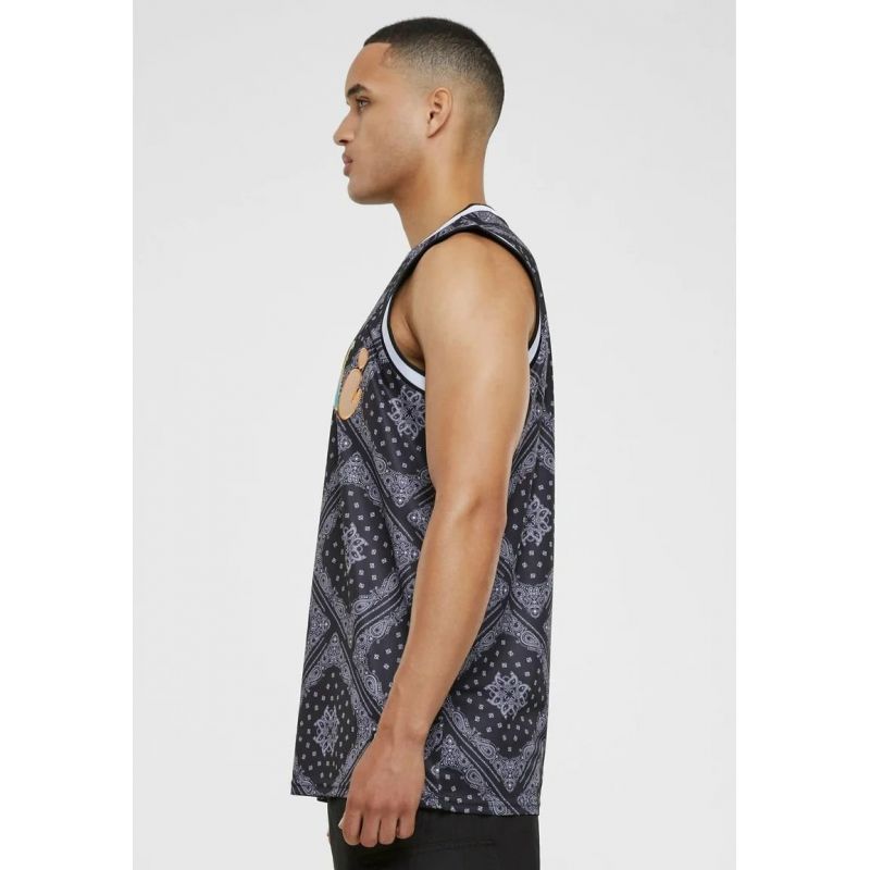 Karl Kani Woven Signature Paisley Basketball Tank M 6031440 Clothing/Lifestyle/T-shirts/Karl Kani Your Sports Performance