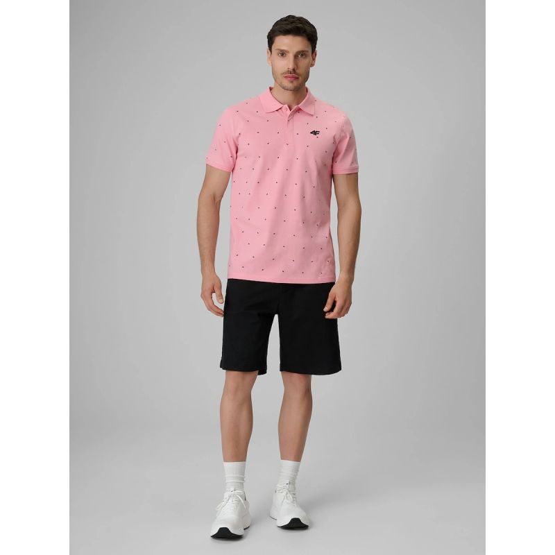 Men's regular polo shirt 4F 4FRSS26TPTSM0900-10S