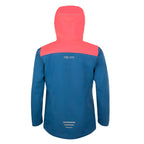 Girls’ Rain Jacket Trollkids Girls Bergen Jacket midnight blue/coral (611-138)