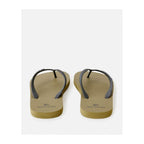 RIP CURL Brand Logo Bloom Open Toe Olive Beach Flip-Flops