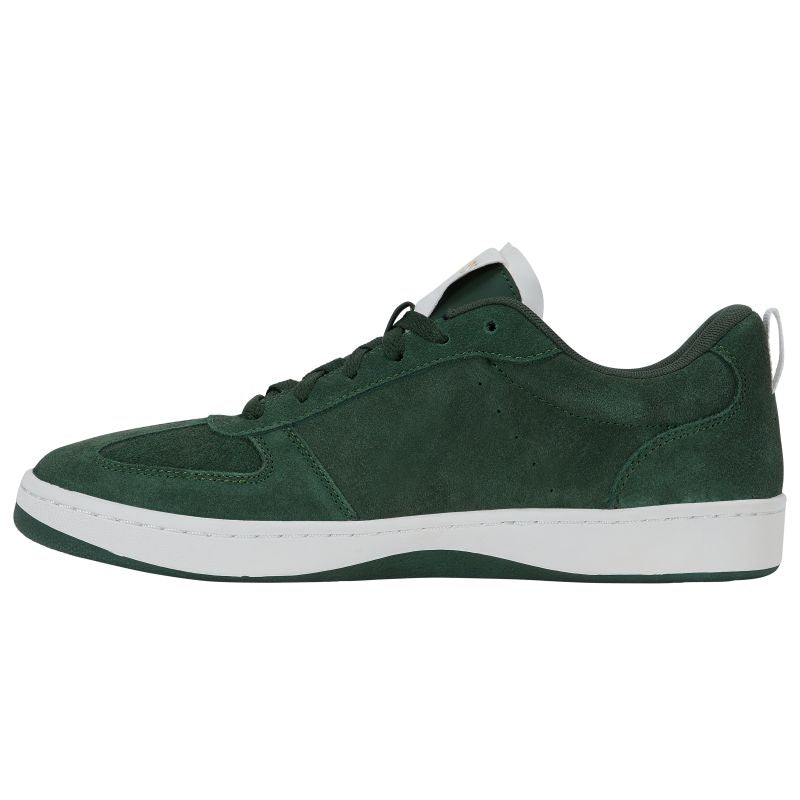 K-Swiss COURT VARSITY SDE LEAF SMOKED GREEN/SNOW WHITE-M (04733-319-M)