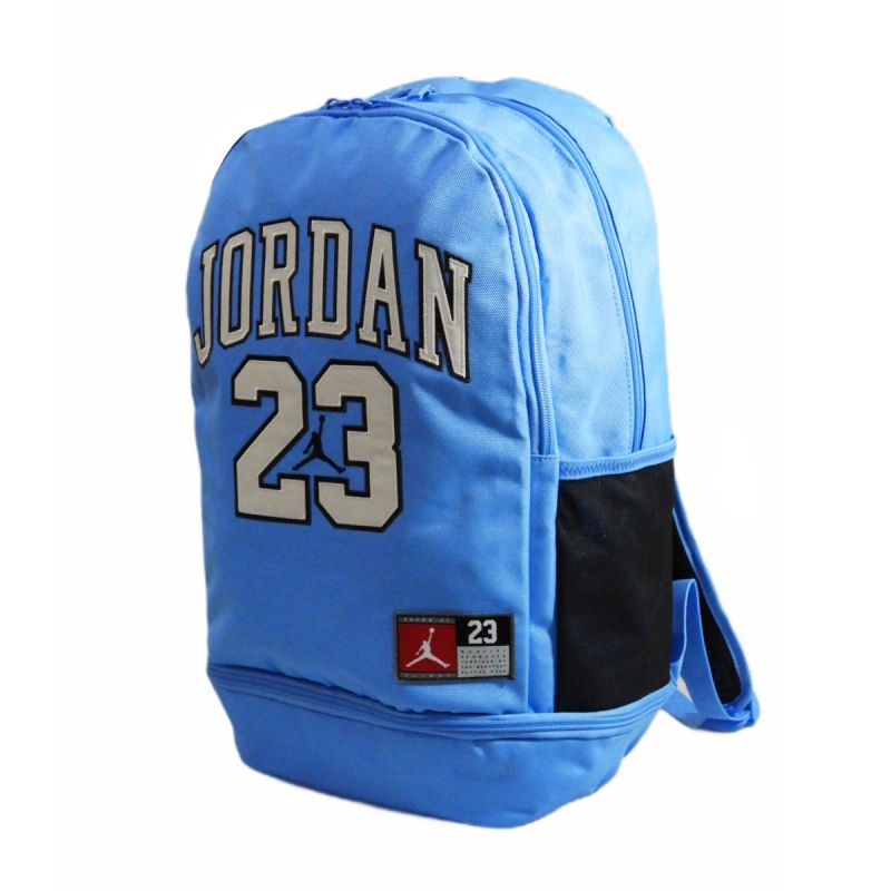 Air Jordan 23 Jersey Backpack for School Blue 27L - 9A0780-B9F Akcesoria i sprzęt koszykarski/Torby i plecaki Your Sports Performance