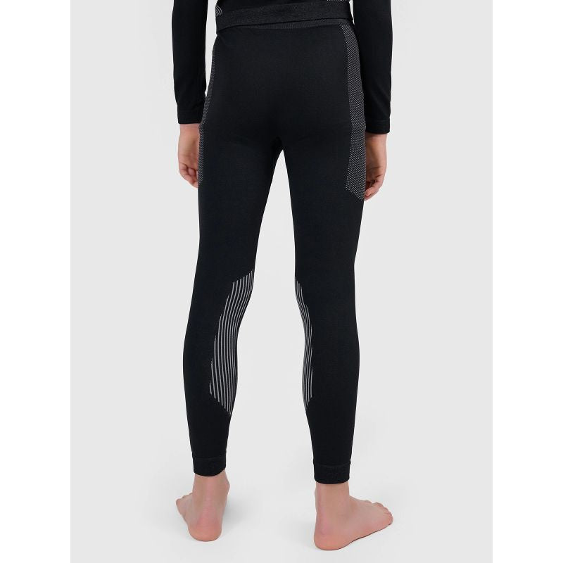 Boys' Seamless Thermal Base-Layer Leggings 4F 4FJWAW26USEAM331-20S