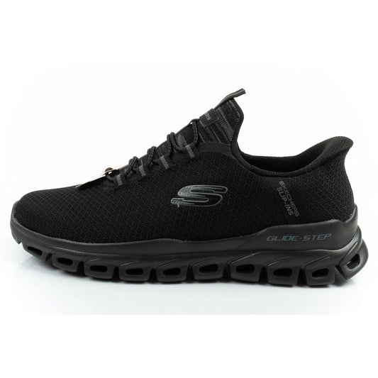 Skechers men's shoes sneakers Glide-Step comfortable lightweight Slip-Ins black Skechers