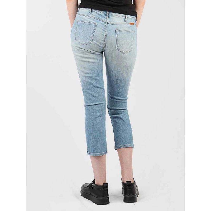 Wrangler Drew Cropped Straight Pants W W26YZS64J Clothing/Lifestyle/Trousers, shorts Your Sports Performance