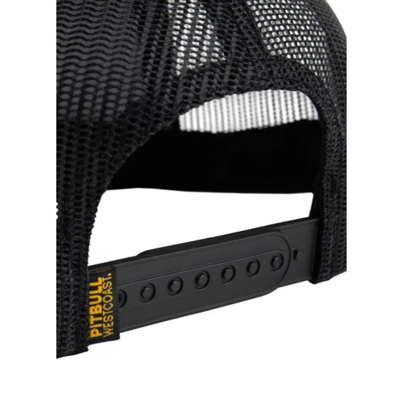 PitBull Mesh Dogs Flat Snapback Trucker Cap - 629011918900 Odzież/Czapki/Czapki z daszkiem Your Sports Performance
