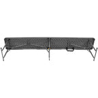 CATERING BANQUET FOLDING BENCH 183x28x43CM WOODLAND BOARD DARK GREY Home and Garden/Garden Your Sports Performance