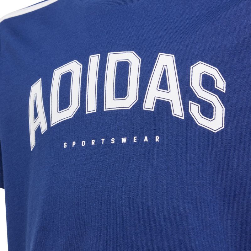 adidas Codes Collegiate Graphic Tee Navy Blue JL6138 In preparation Adidas