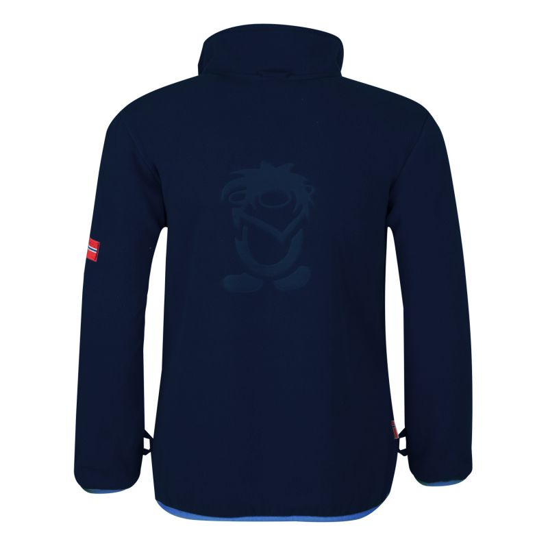 TrollKids Kids Bryggen 3in1 Jacket Raincoat with Hood Blue (418-110) In preparation Your Sports Performance